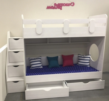 Двухъярусная кровать Фортуна 180х80 от Династия Kids