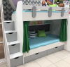 Комплект занавесок (2 шт) цвет зеленый от Династия Kids