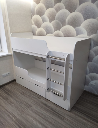 Двухъярусная кровать Малыши Двойняшки 180х80  от Династия Kids