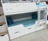 Двухъярусная кровать Малыши Двойняшки 180х80  от Династия Kids