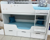 Двухъярусная кровать Малыши Двойняшки 180х80  от Династия Kids