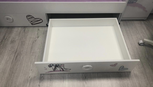 Кровать 190х90 коллекции Модница New от Династия Kids