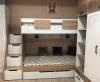 Кровать-чердак Мозаика + кровать Мозаика 190х90 от Династия Kids